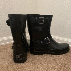 Sperry Topsider Rain Boots Size 8